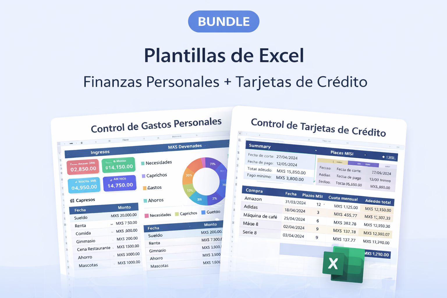 Vista previa Paquete plantillas